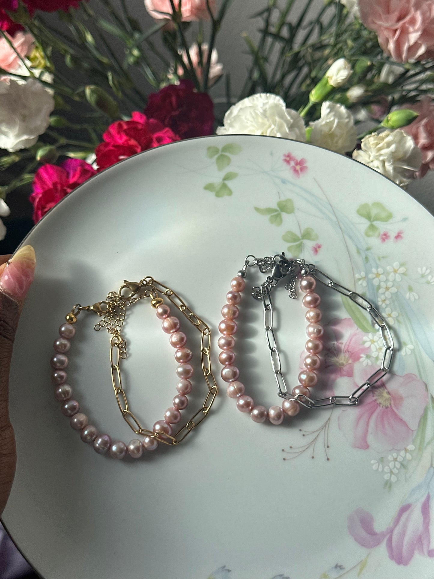 Pretty in Pink Bracelet Set