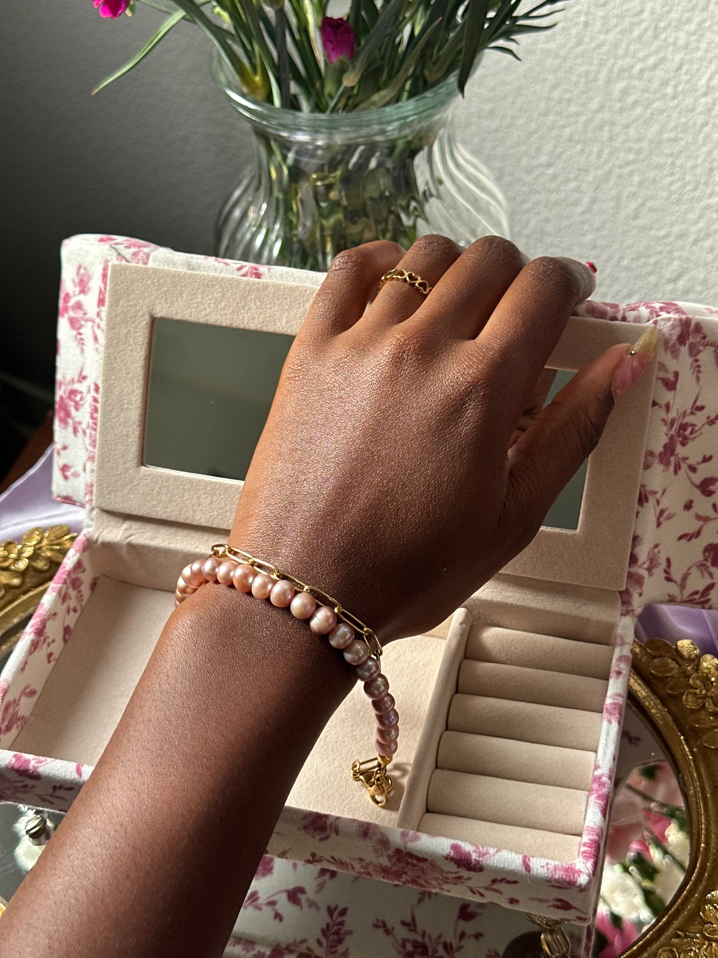 Pretty in Pink Bracelet Set