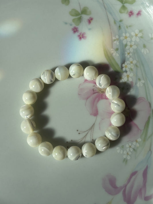 Mother of Pearl Beaded Bracelet