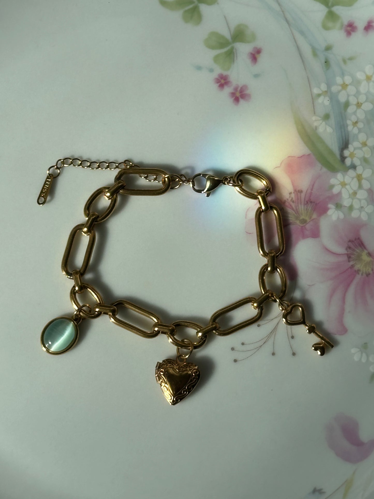 Golden Charm Bracelet