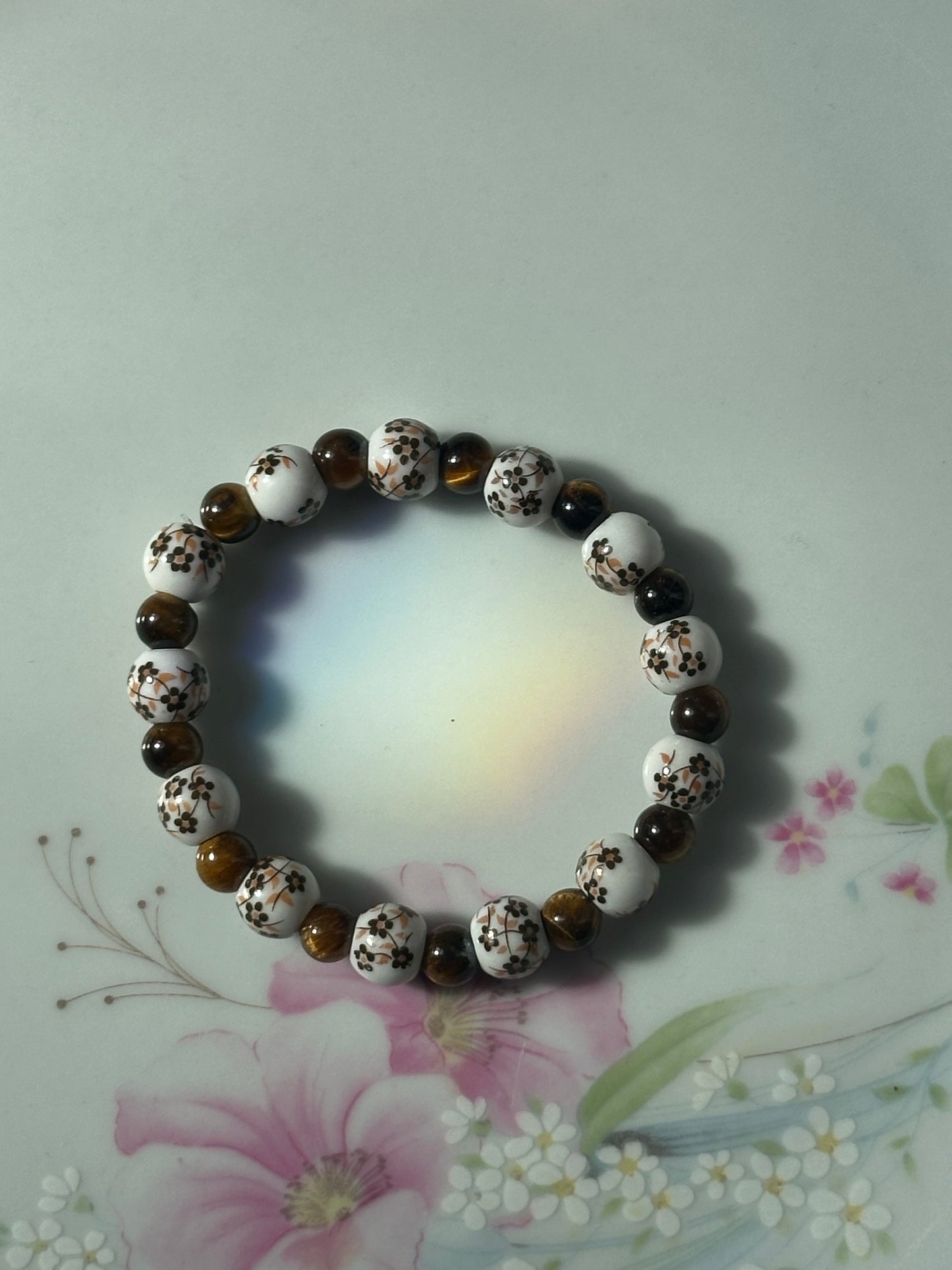 Flower Love Beaded Bracelet