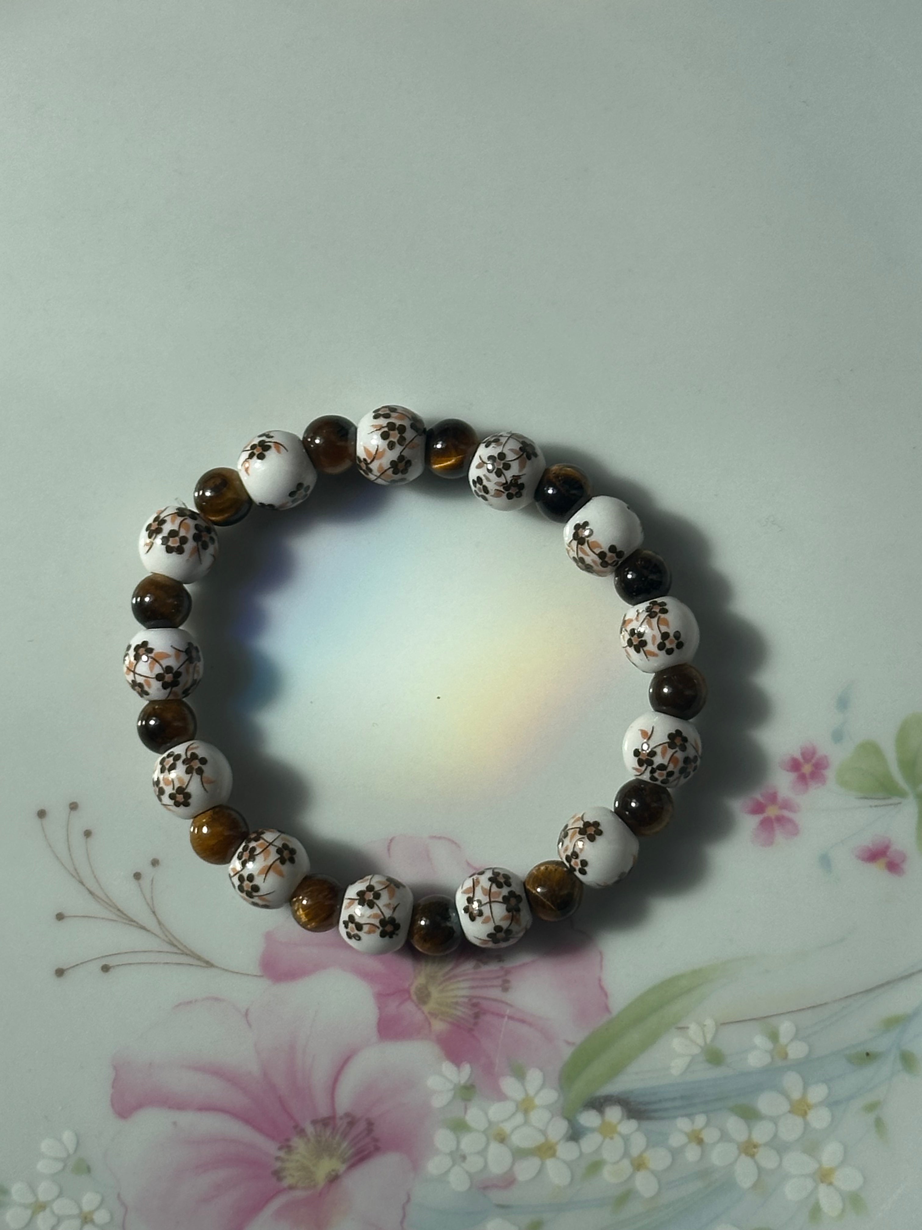Flower Love Beaded Bracelet