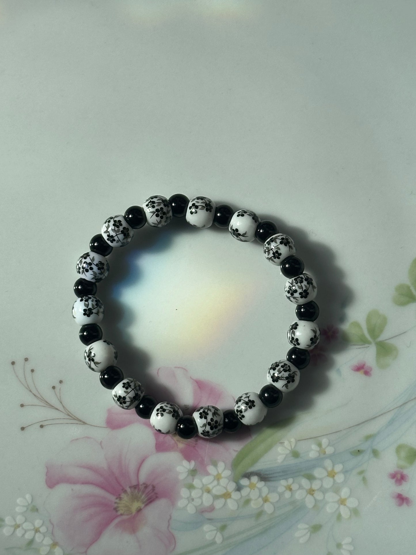 Flower Love Beaded Bracelet