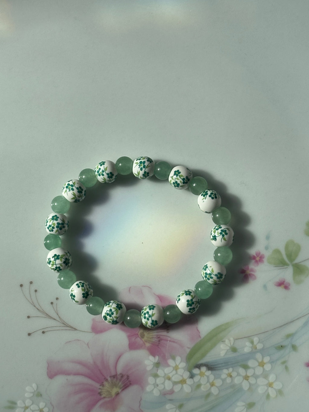 Flower Love Beaded Bracelet