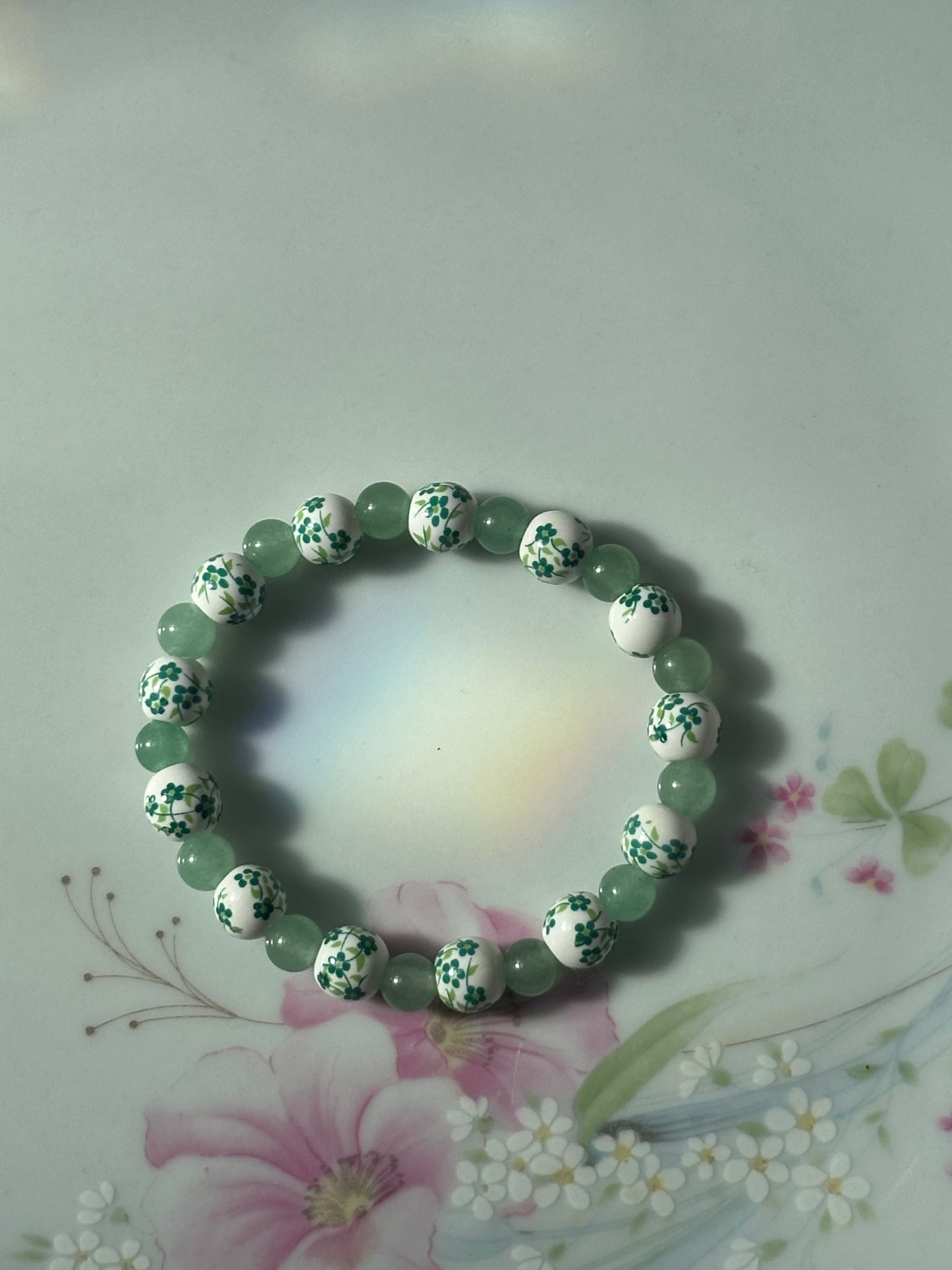 Flower Love Beaded Bracelet