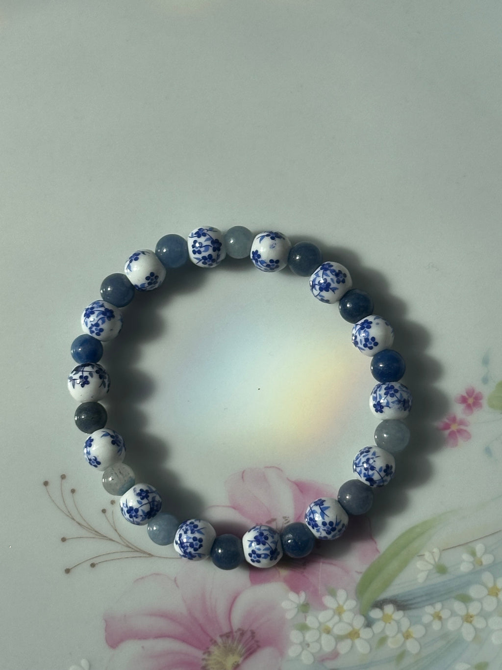 Flower Love Beaded Bracelet