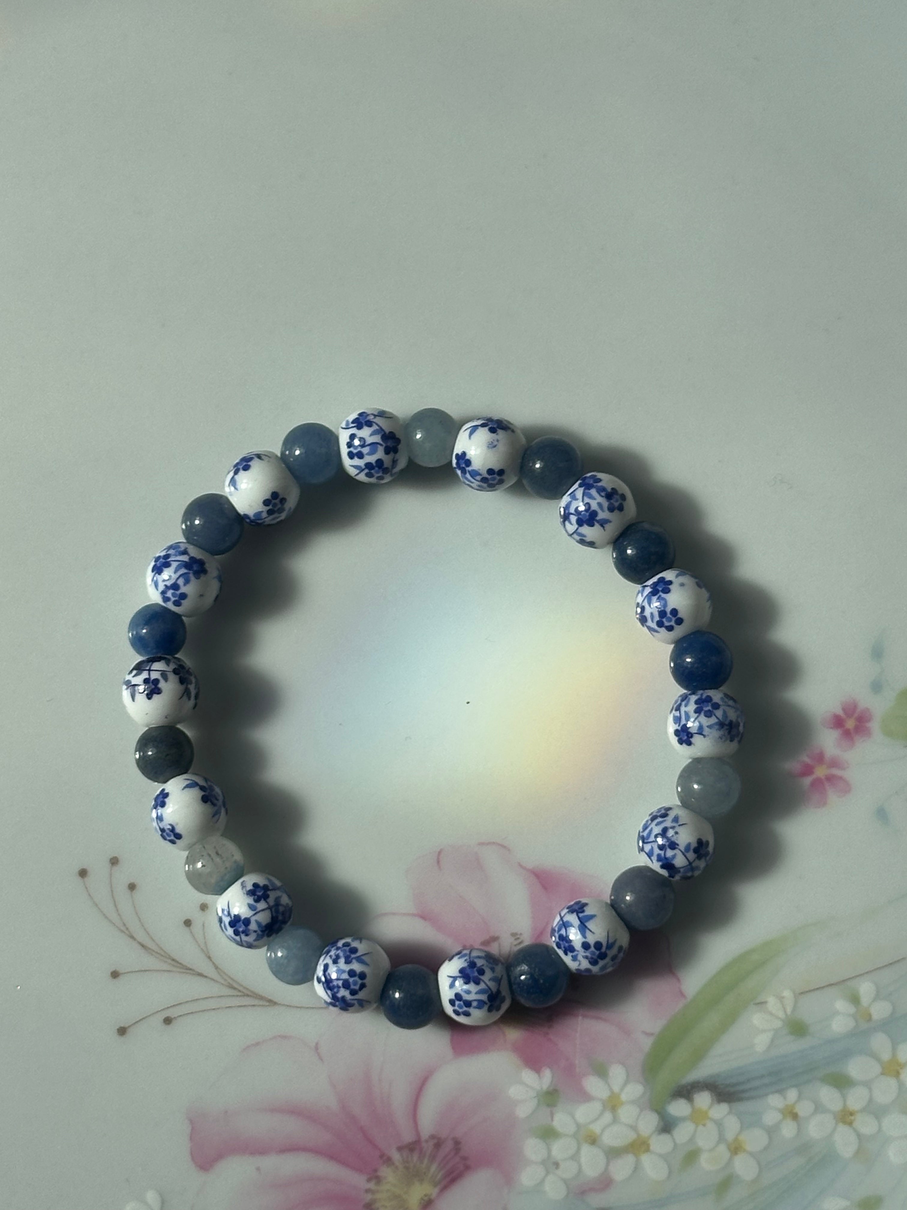 Flower Love Beaded Bracelet