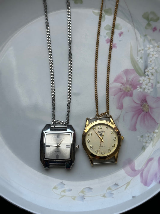 Chunky Watch Necklaces