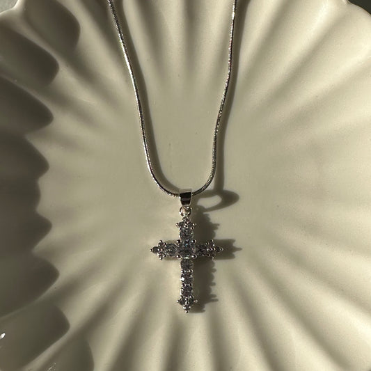 The Shining Cross Necklace