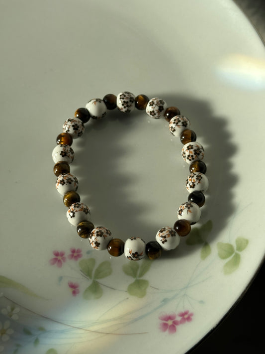 Flower Love Beaded Bracelet