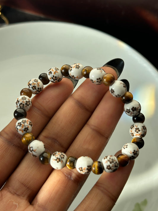 Flower Love Beaded Bracelet