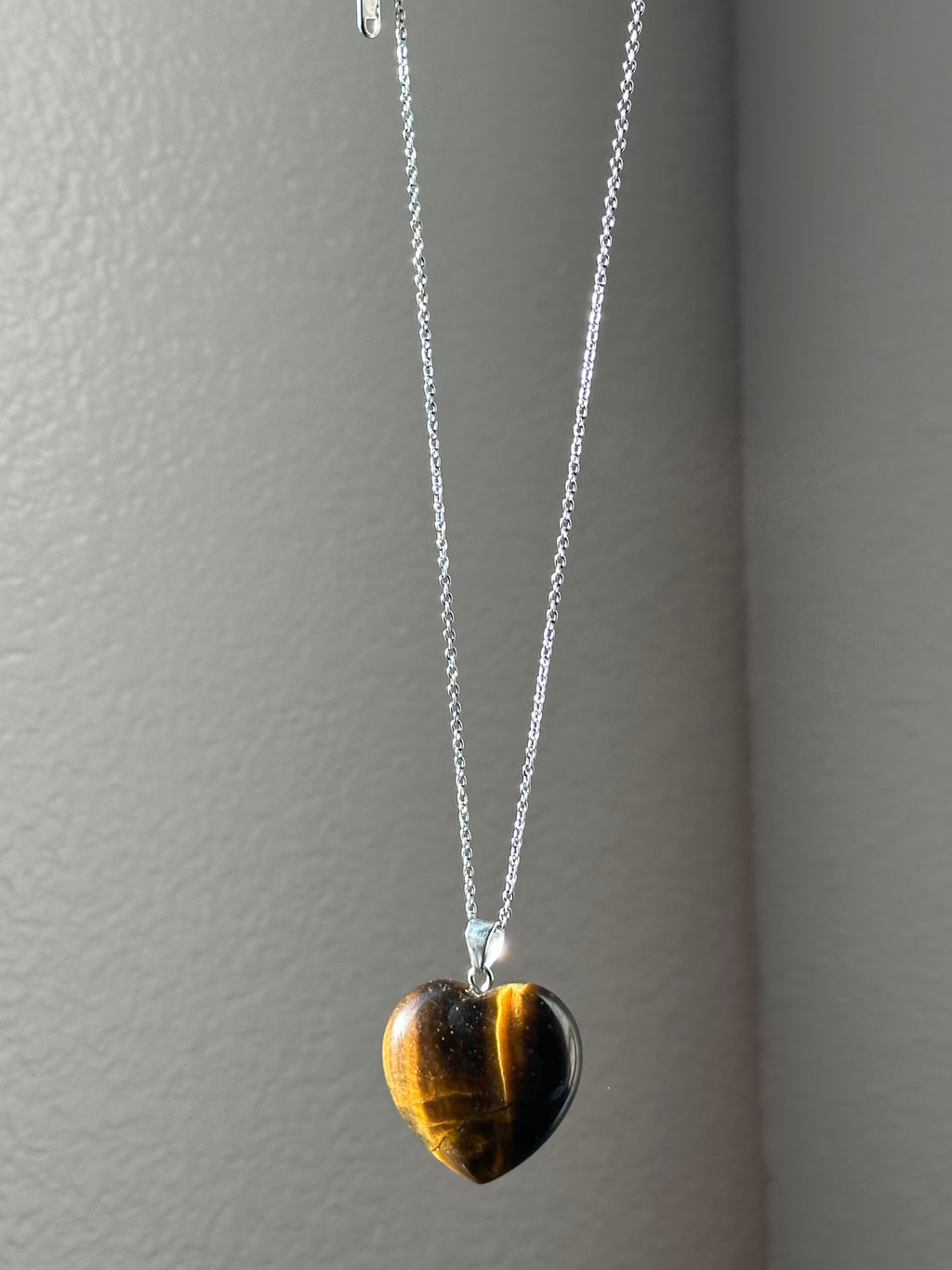 Chain Heart of Crystal Necklace