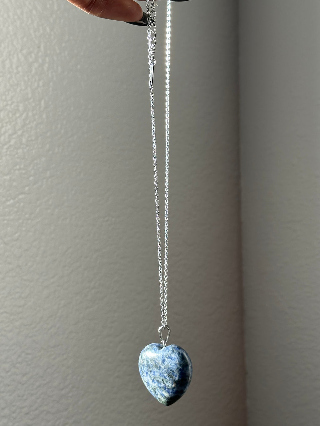 Chain Heart of Crystal Necklace