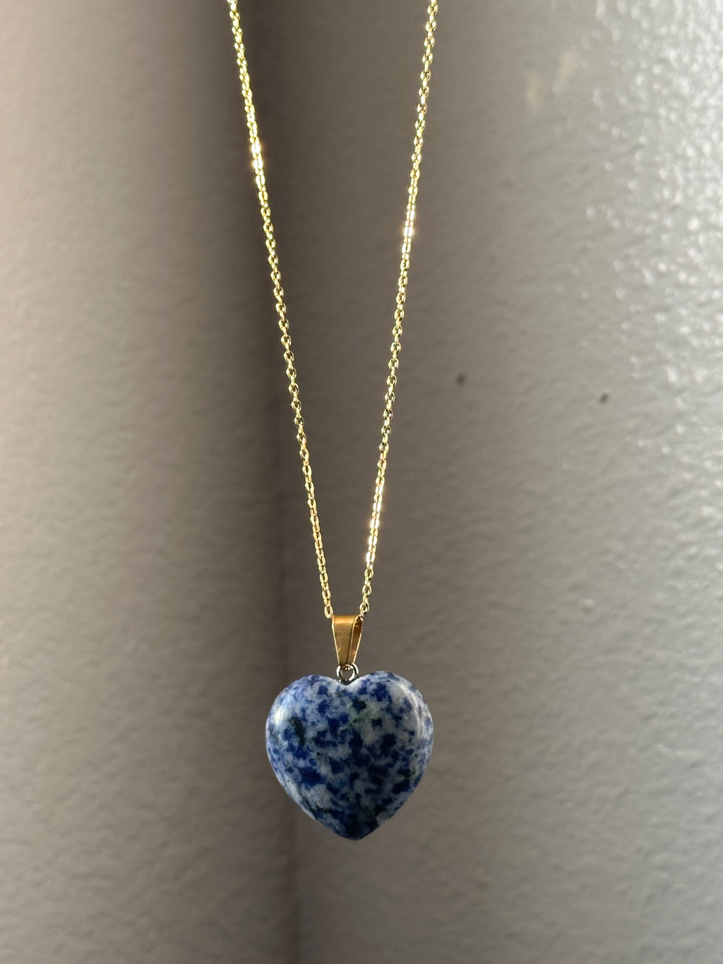 Chain Heart of Crystal Necklace