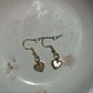 Dangle Pearl Shell Heart Earrings