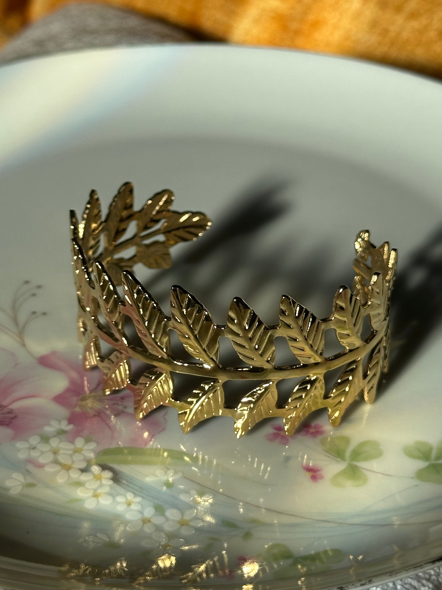 Leaf Cuff Bracelet