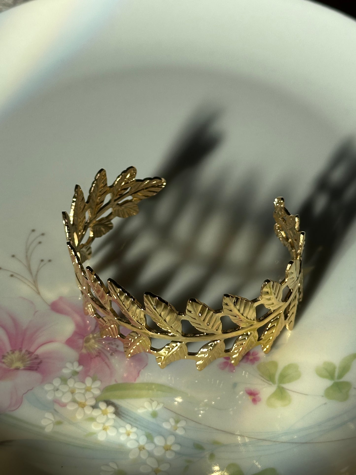 Leaf Cuff Bracelet