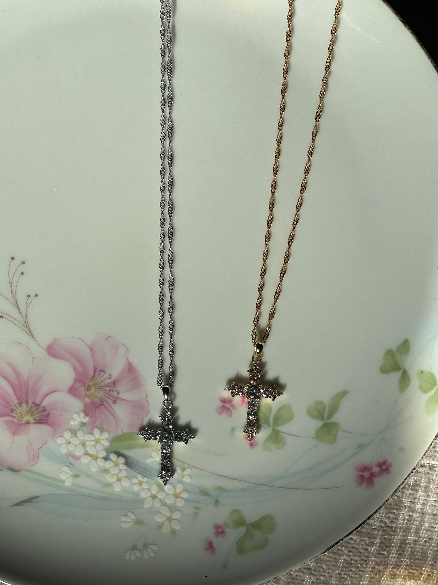 The Shining Cross Necklace