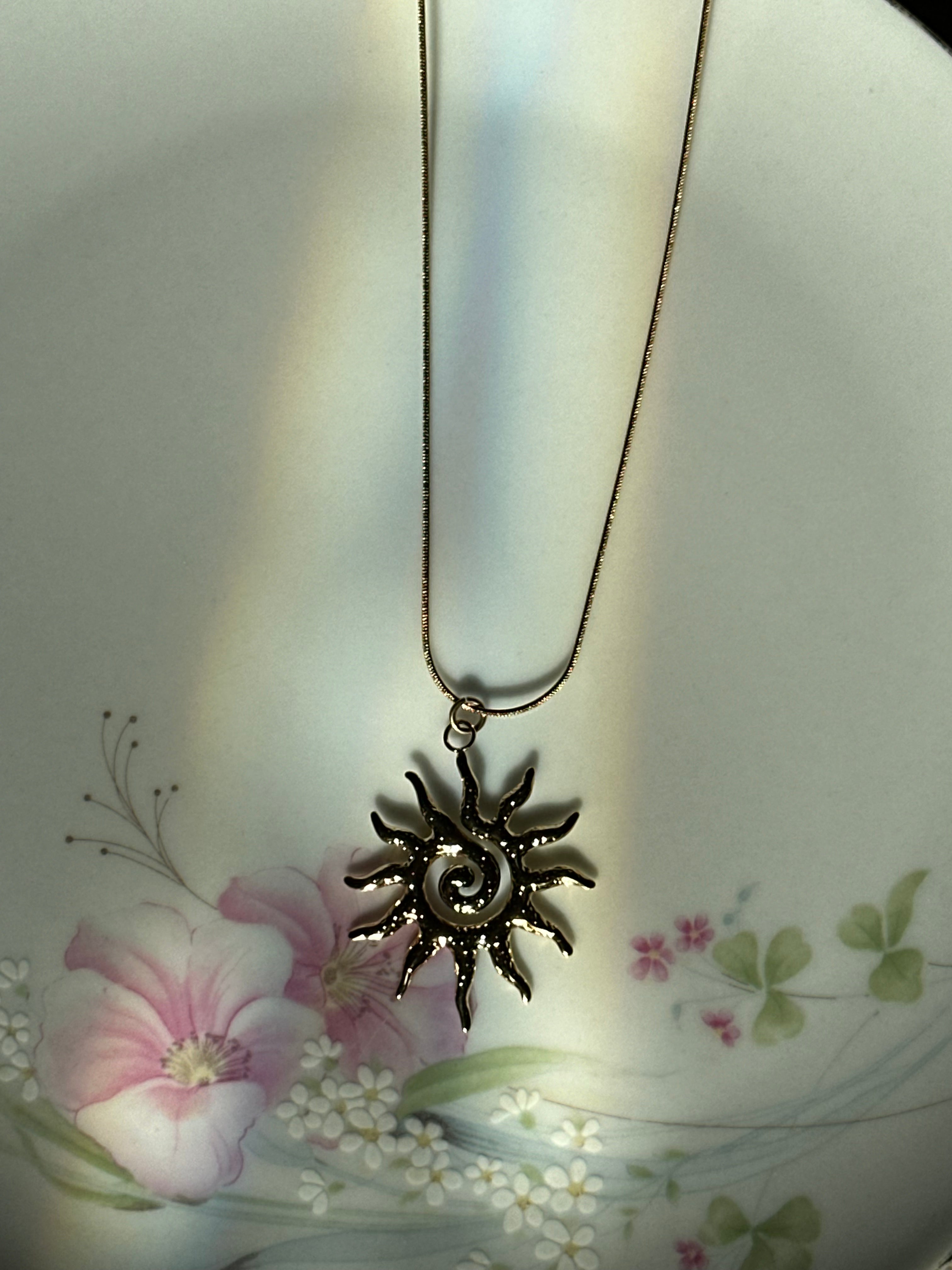 Shimmering Sun Necklace