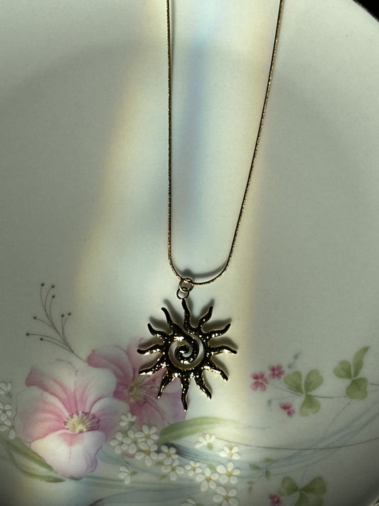 Shimmering Sun Necklace
