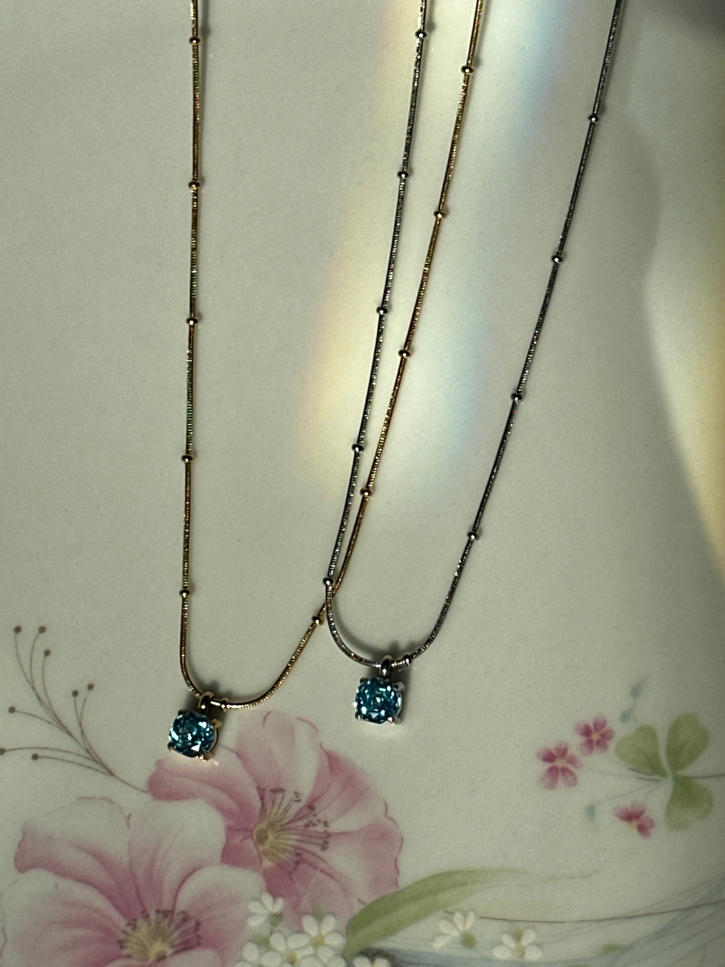 Blue Stone Necklace