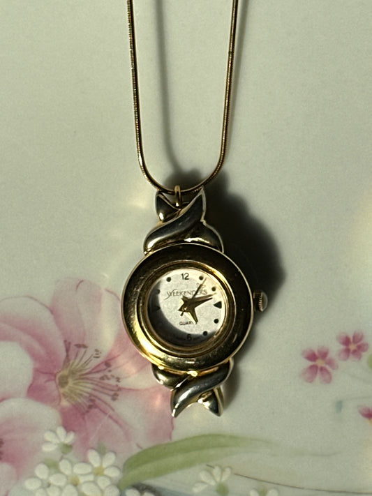 Watch Necklace