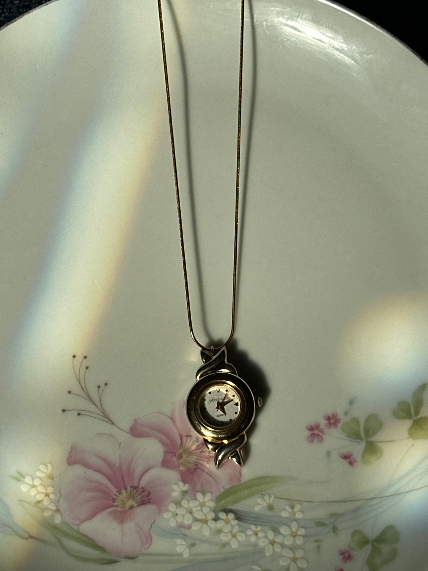 Watch Necklace