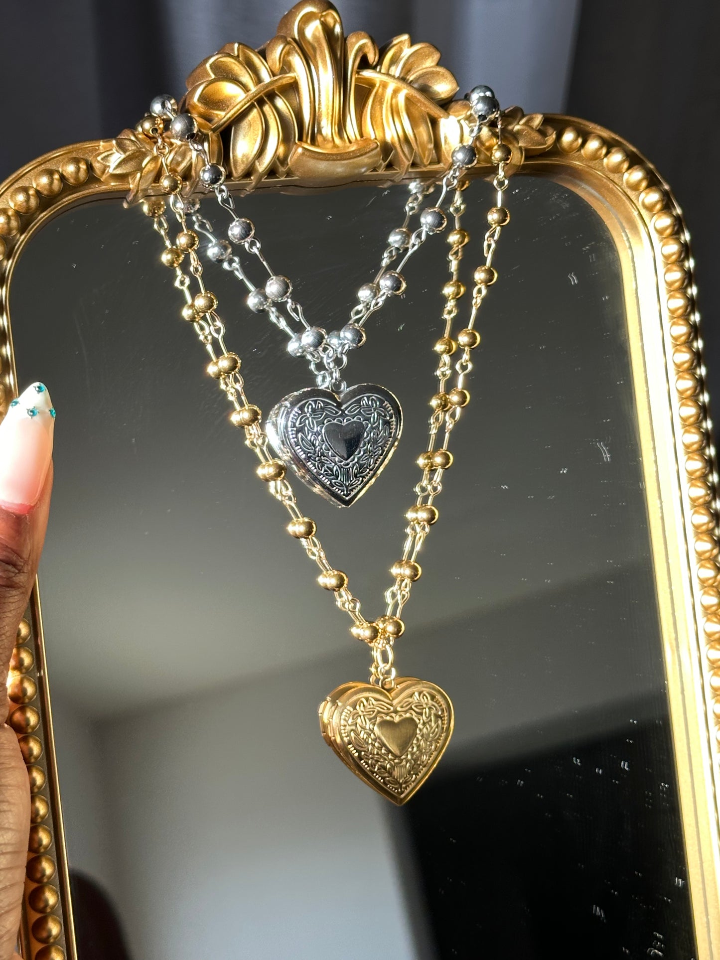 Shimmering Ball Chain Necklace