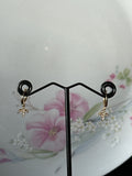 Mini Cross Dangle Earrings