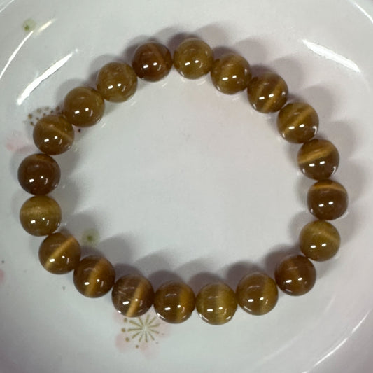 Brown Cat's Eye Bracelet