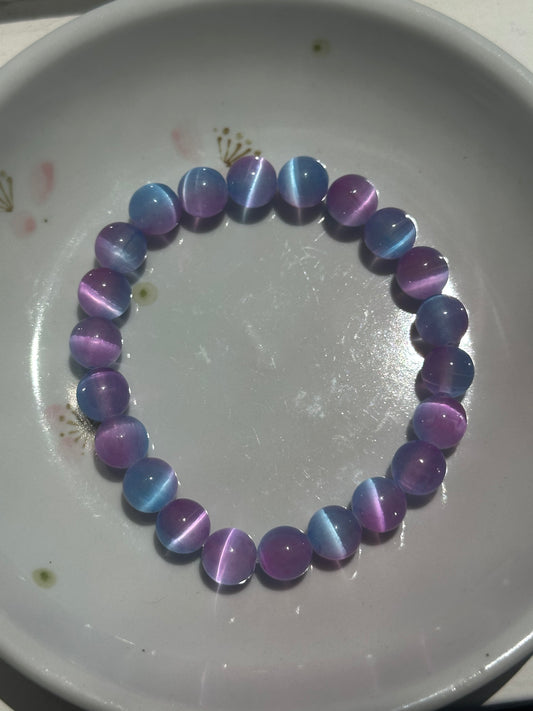 Two-Toned Cats Eye Bracelets