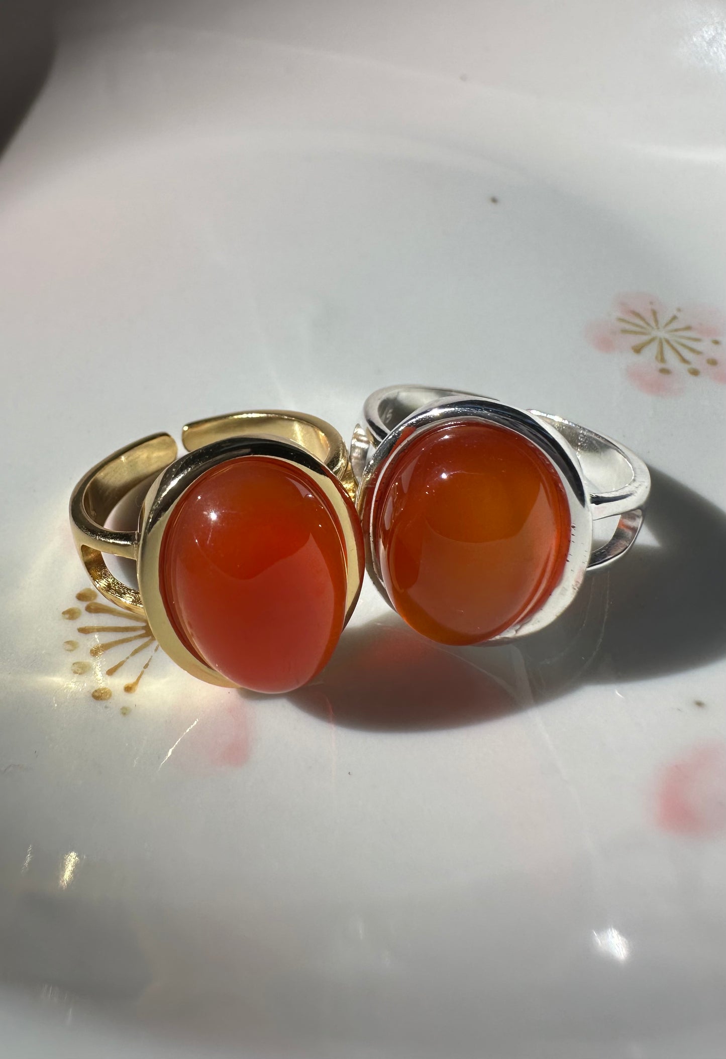 Agate Stone Ring