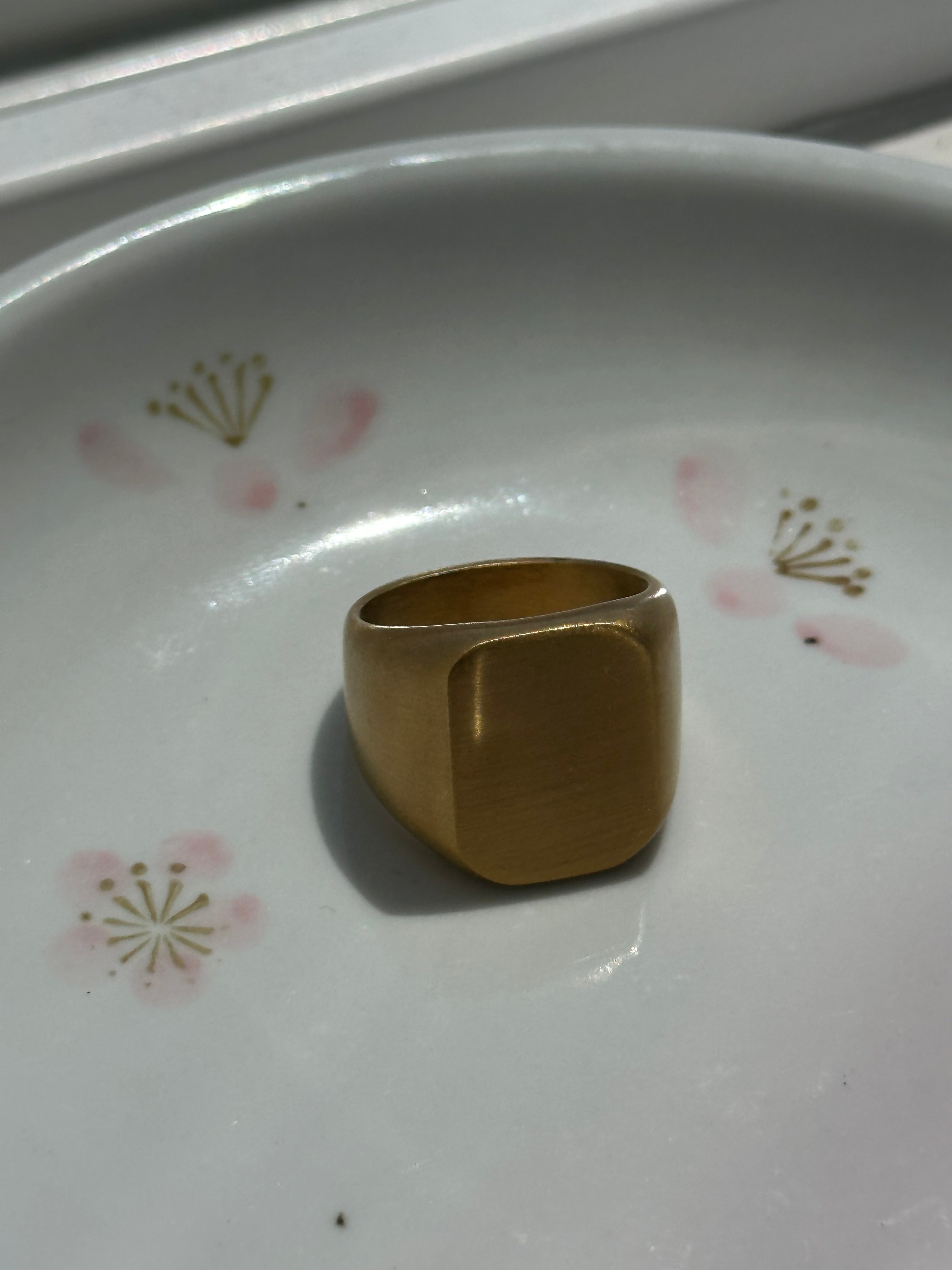 Chunky Square Ring