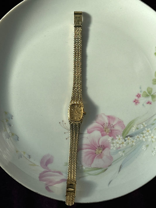 Helbros 1980's Gold Watch (Functional)
