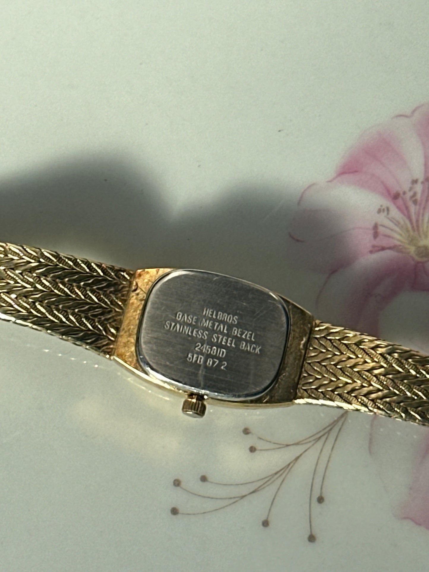 Helbros 1980's Gold Watch (Functional)