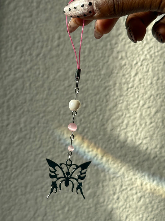 Butterfly Phone Charm