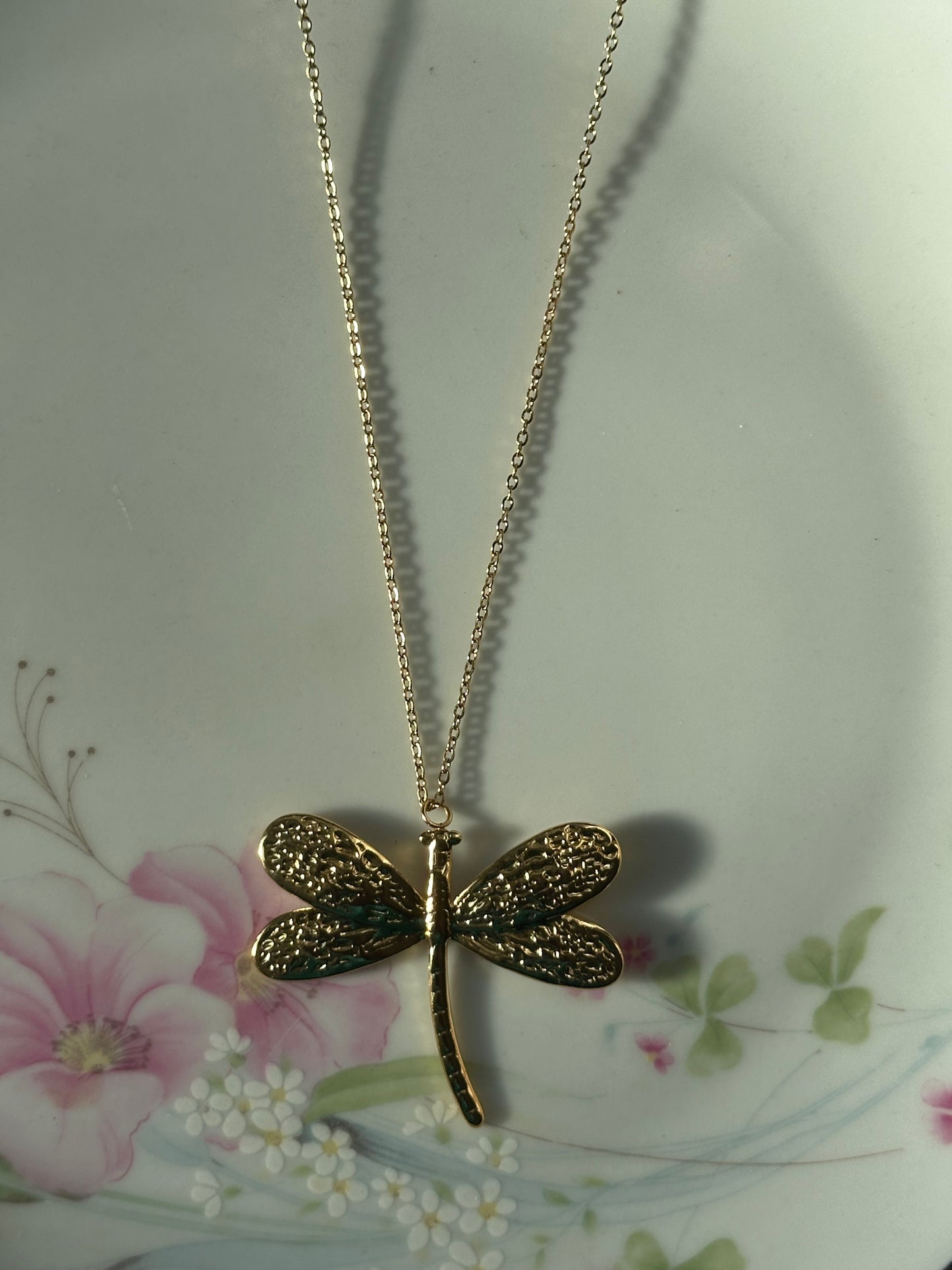 Lucky Dragonfly Necklace