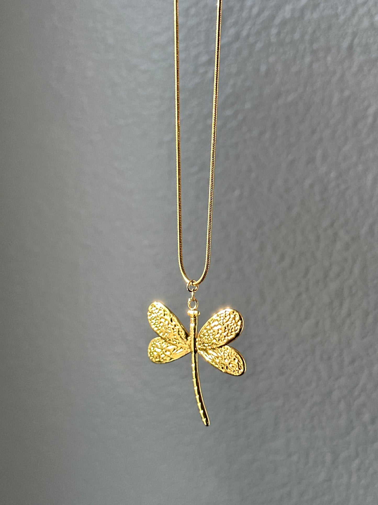 Lucky Dragonfly Necklace
