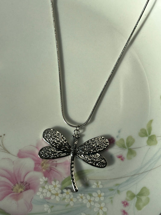 Lucky Dragonfly Necklace