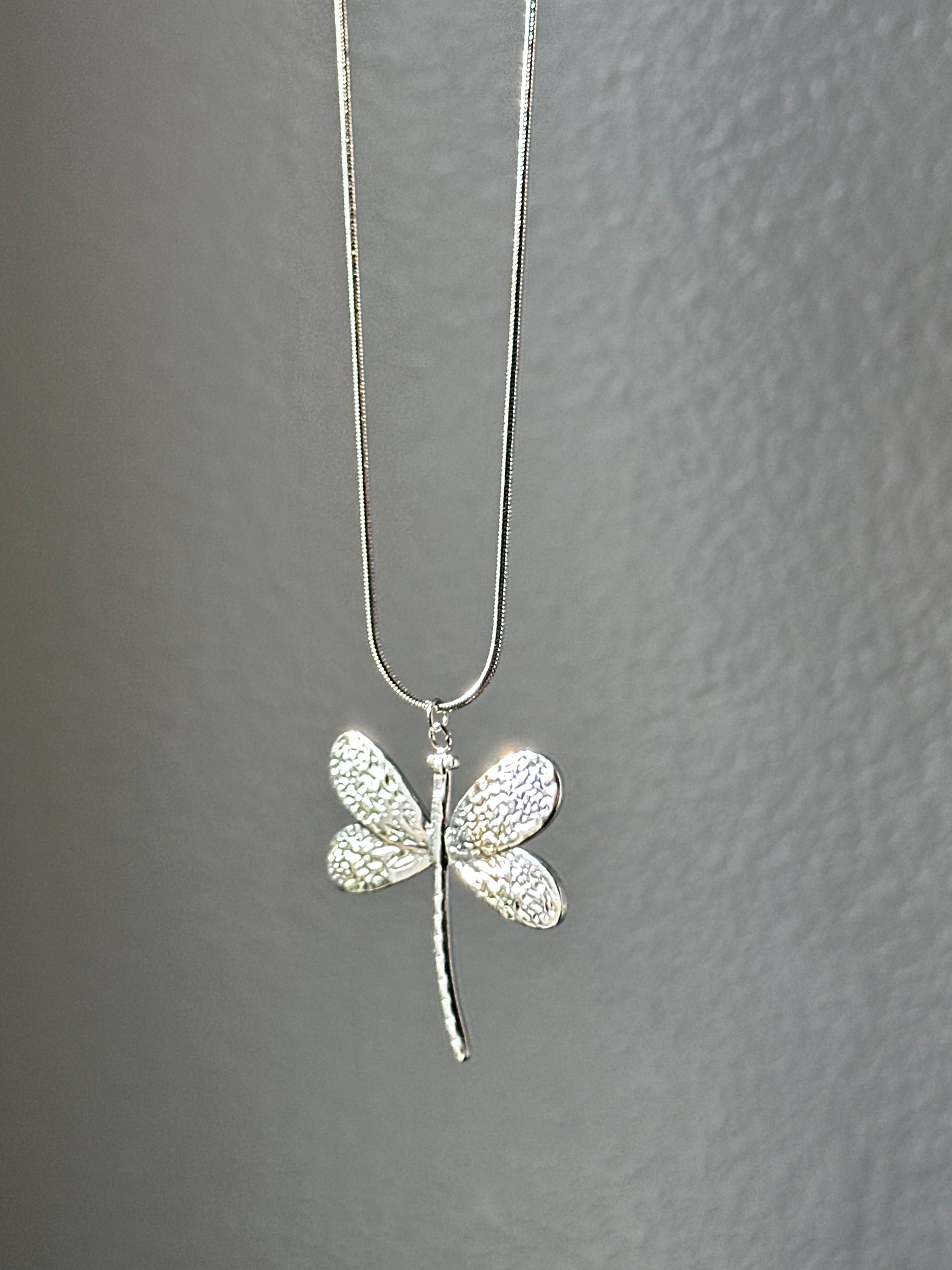 Lucky Dragonfly Necklace