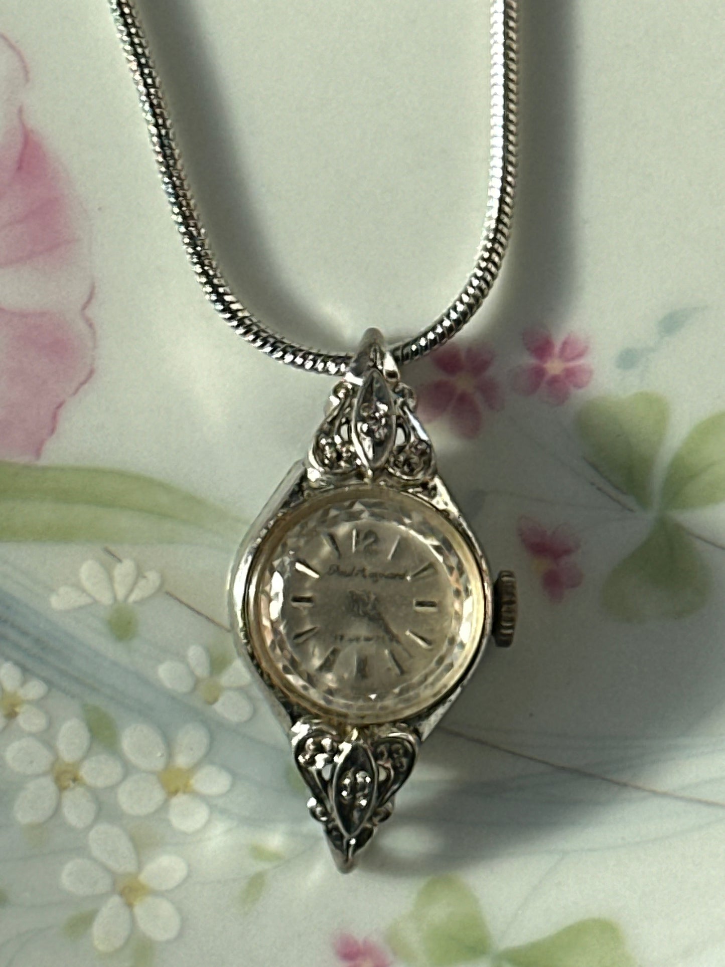 Vintage Watch Necklace
