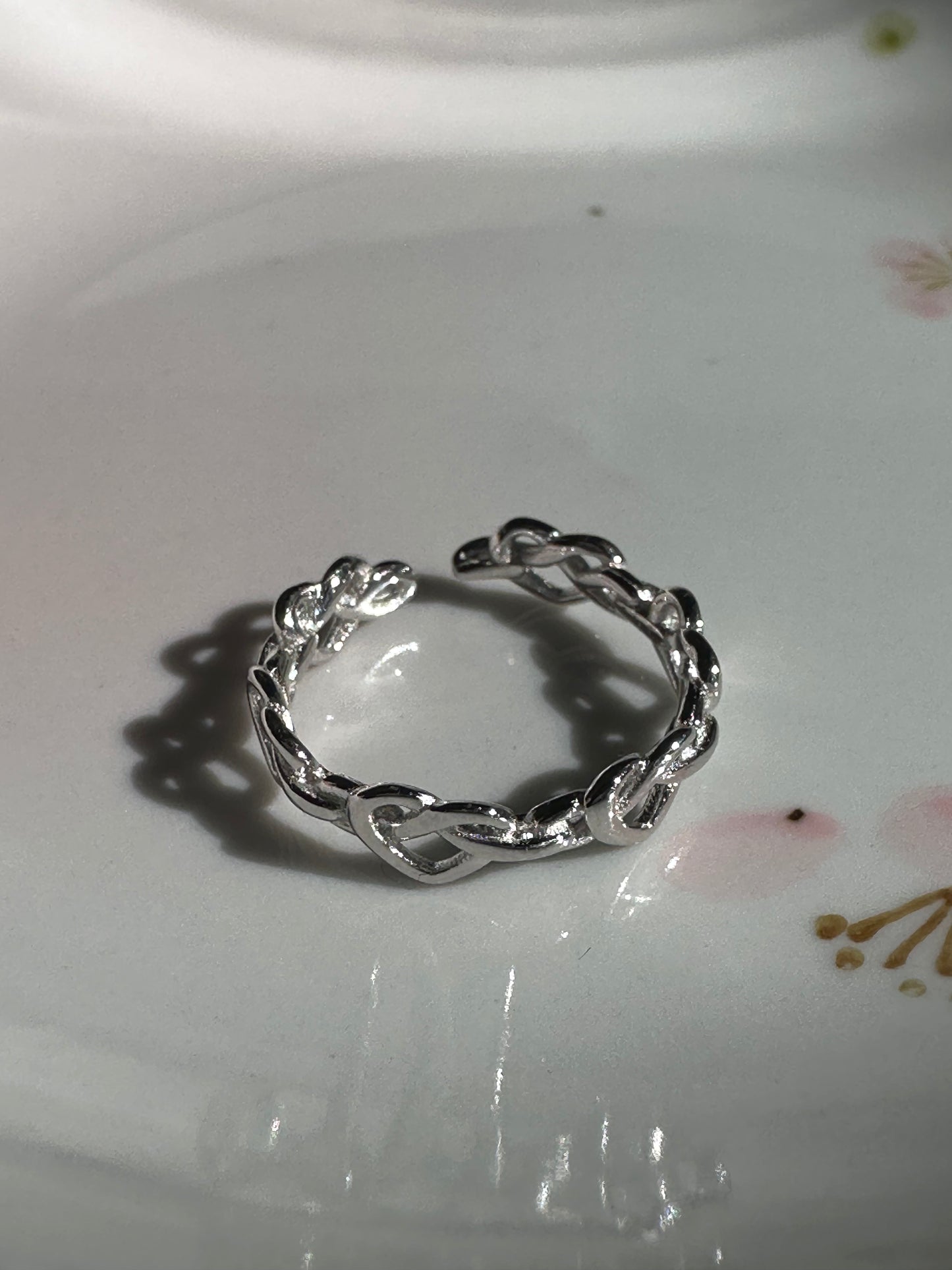 The Twisted Heart Love Ring