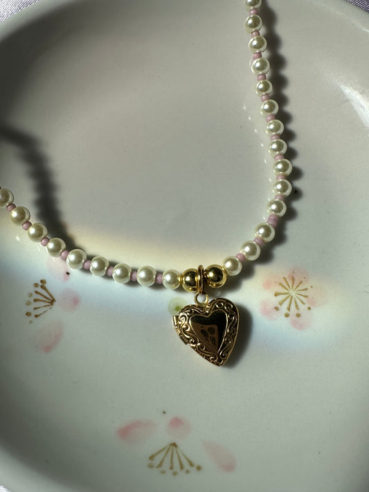 Heart On Lock Necklace – Shining Skies Jewelry