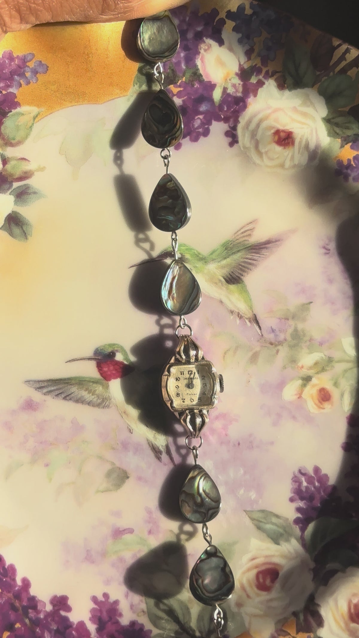 Abalone Beaded Watch